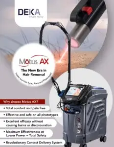 Motus AX Alexandrite Laser Hair reduction removal